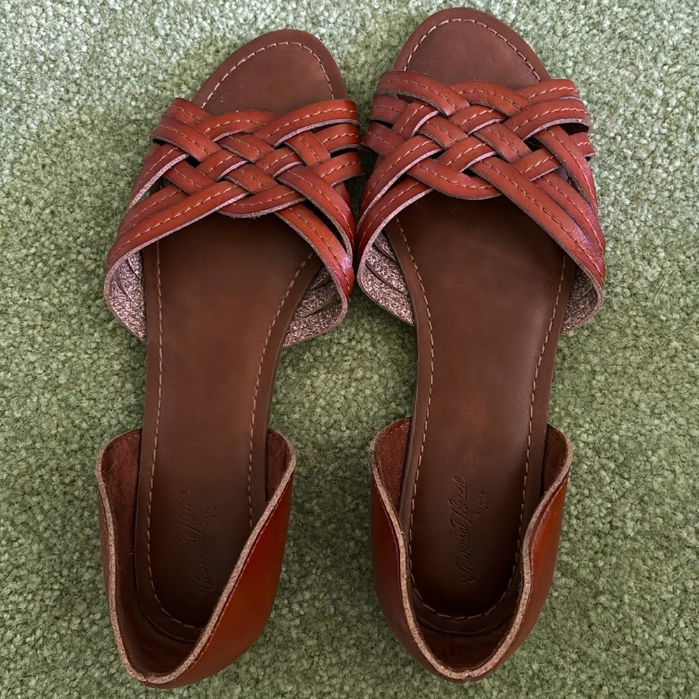 Slip on 8 1/2 sandals